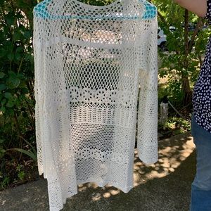 Boutique crochet cover up/cardigan